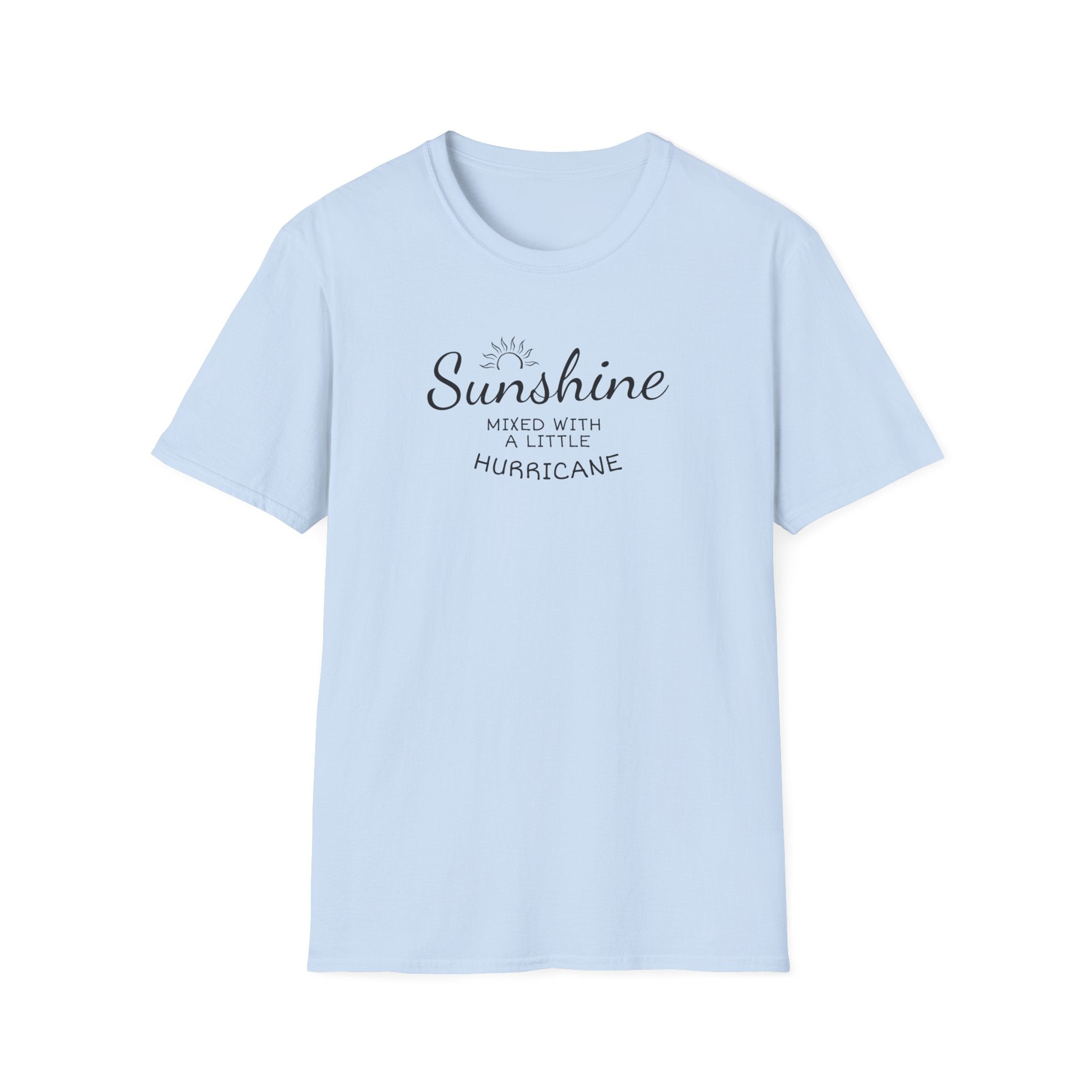 Sunshine Mixed with a Little Hurricane Boho T-Shirt