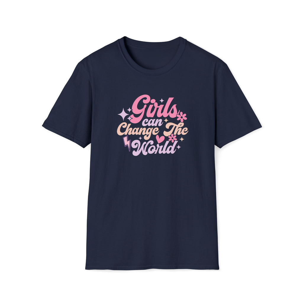 Girls Can Change The World Boho T-Shirt