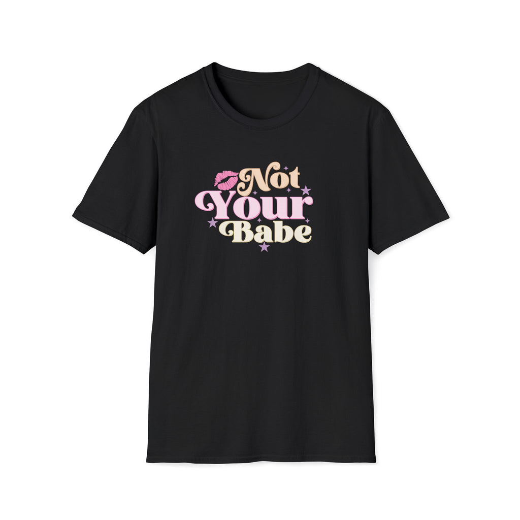 Not Your Babe Retro Graphic T-Shirt