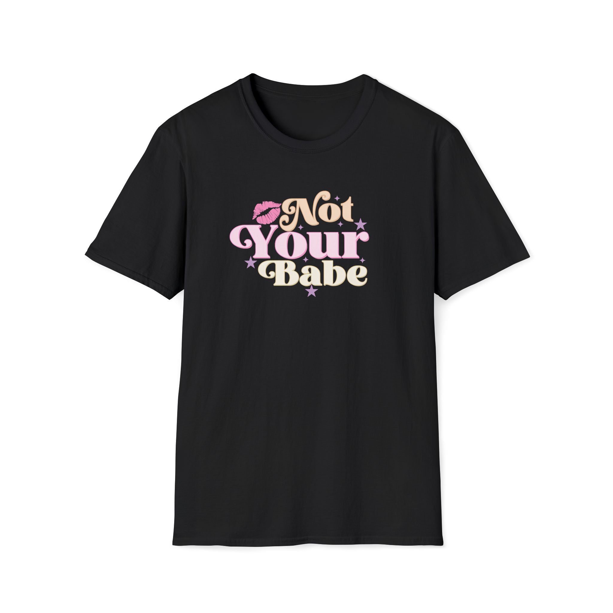 Not Your Babe Retro Graphic T-Shirt