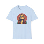 The "Sunset Muse" Retro Portrait T-Shirt