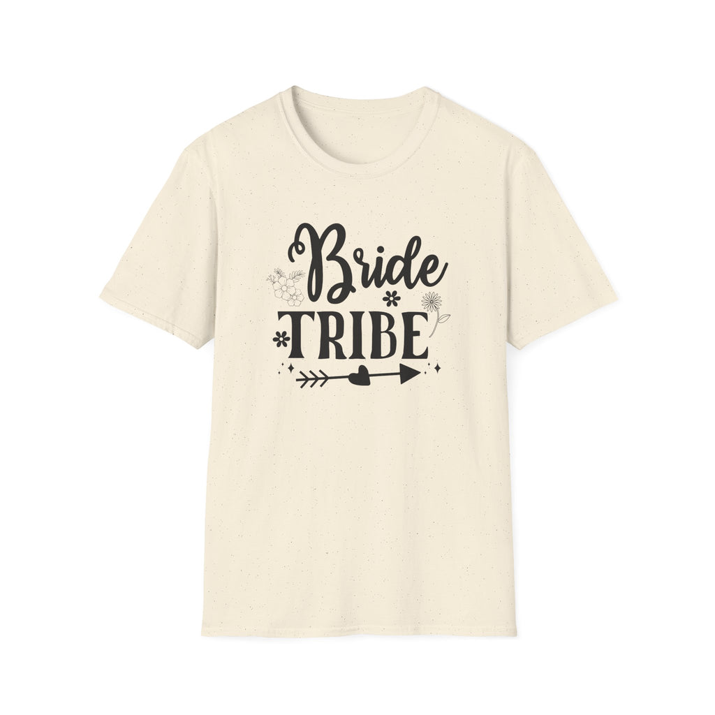 The "Bride Tribe" Rustic Floral Bachelorette T-Shirt