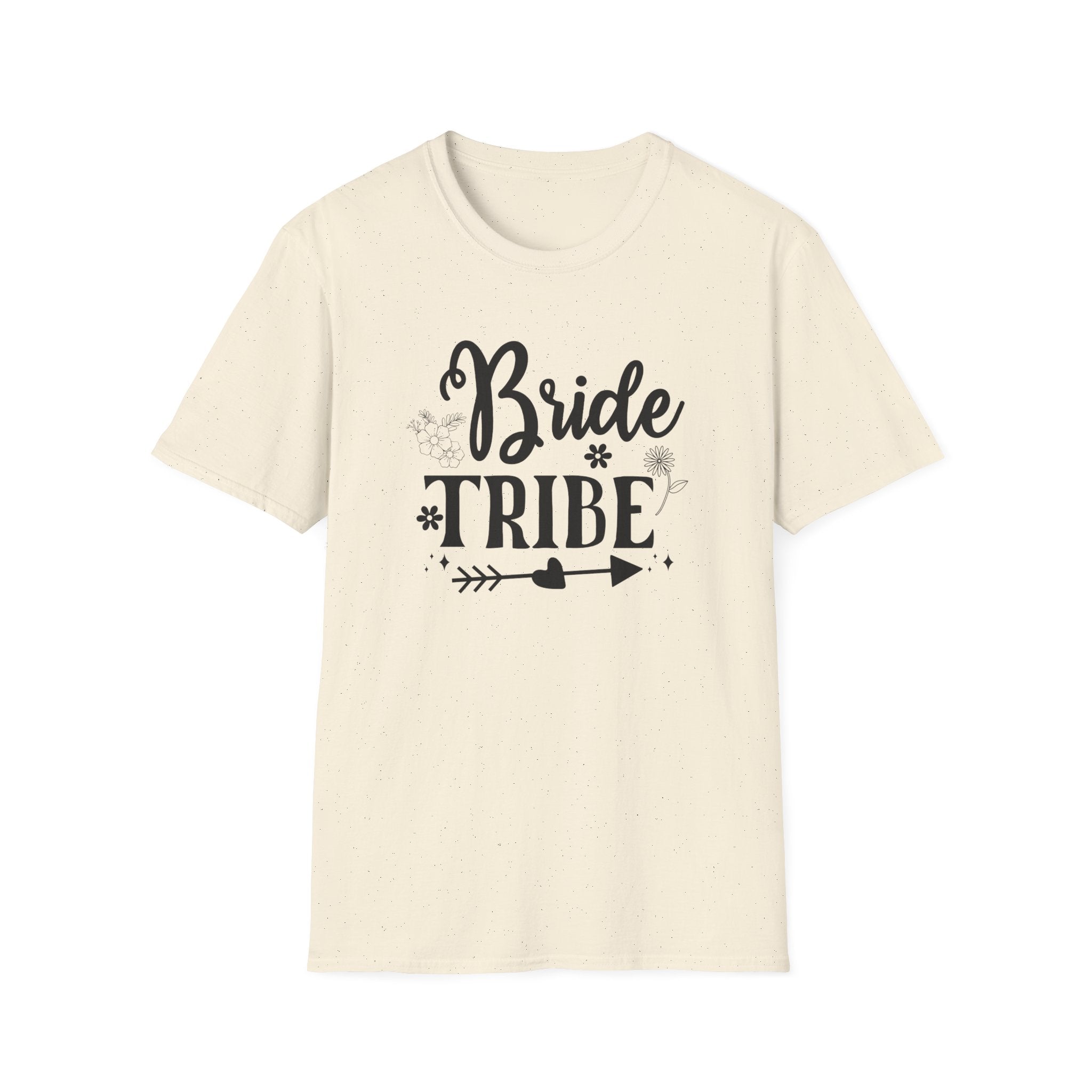 The "Bride Tribe" Rustic Floral Bachelorette T-Shirt