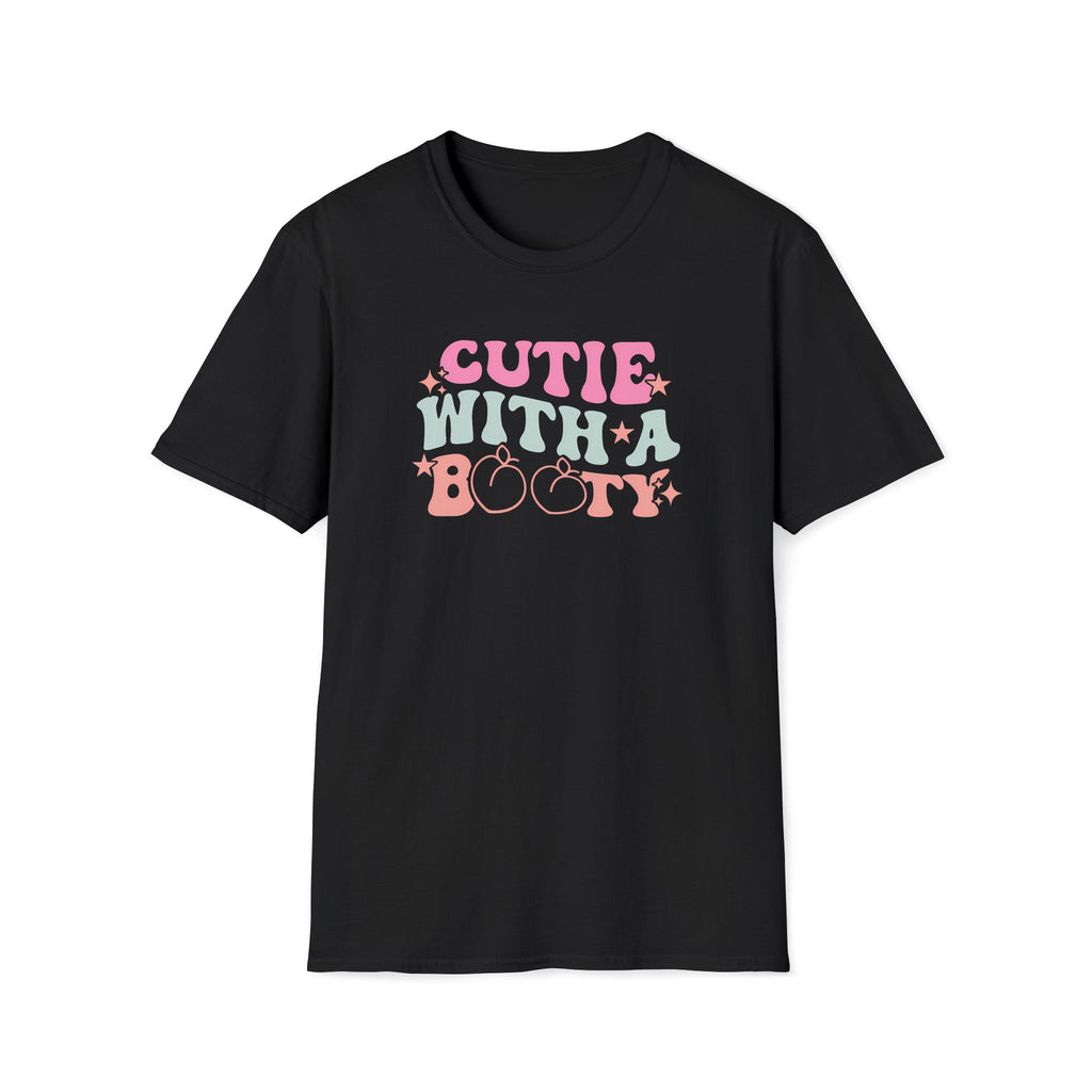 Cutie With A Booty Retro Boho T-Shirt