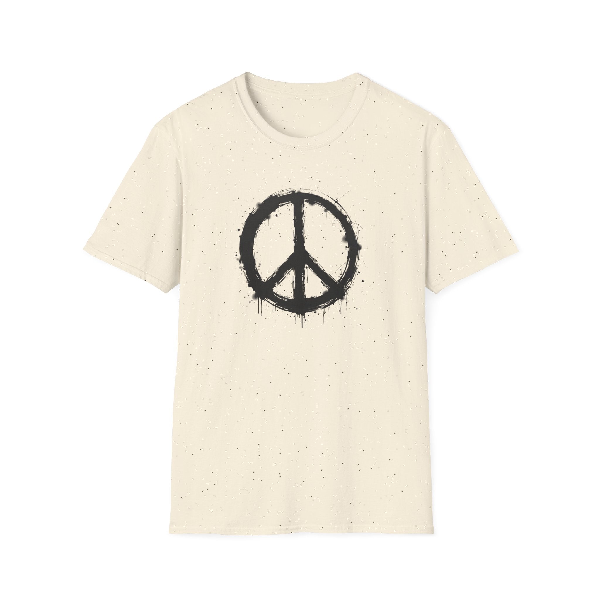 Grunge Peace Sign Boho T-Shirt