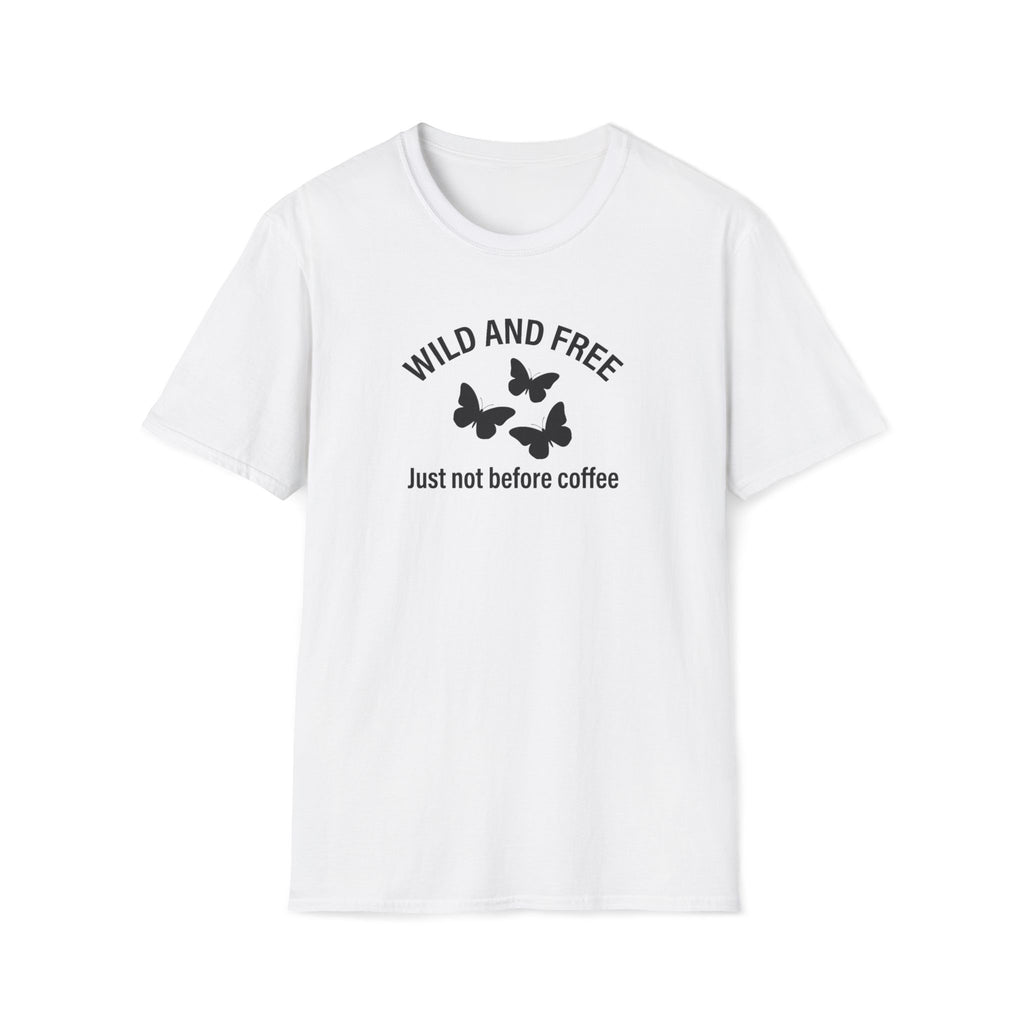 Wild and Free (After Coffee) Boho T-Shirt