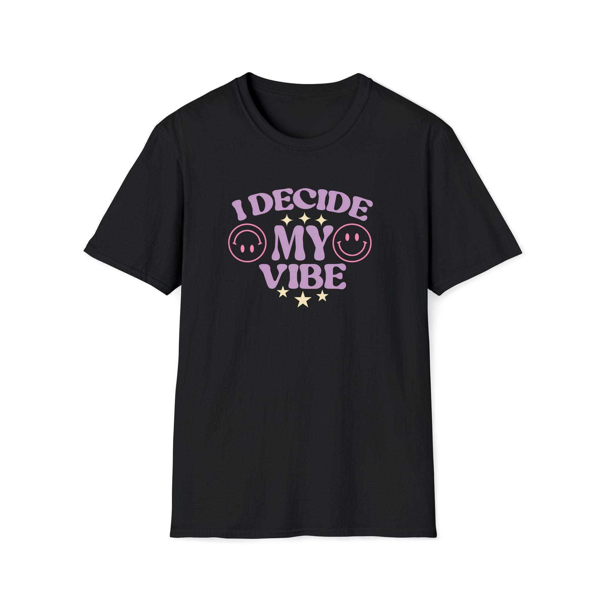 I Decide My Vibe Retro Boho T-Shirt