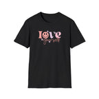 Love Yourself Retro Graphic T-Shirt