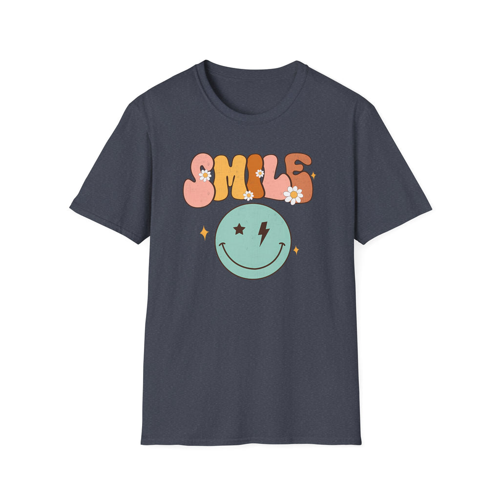 Retro Smile Graphic T-Shirt