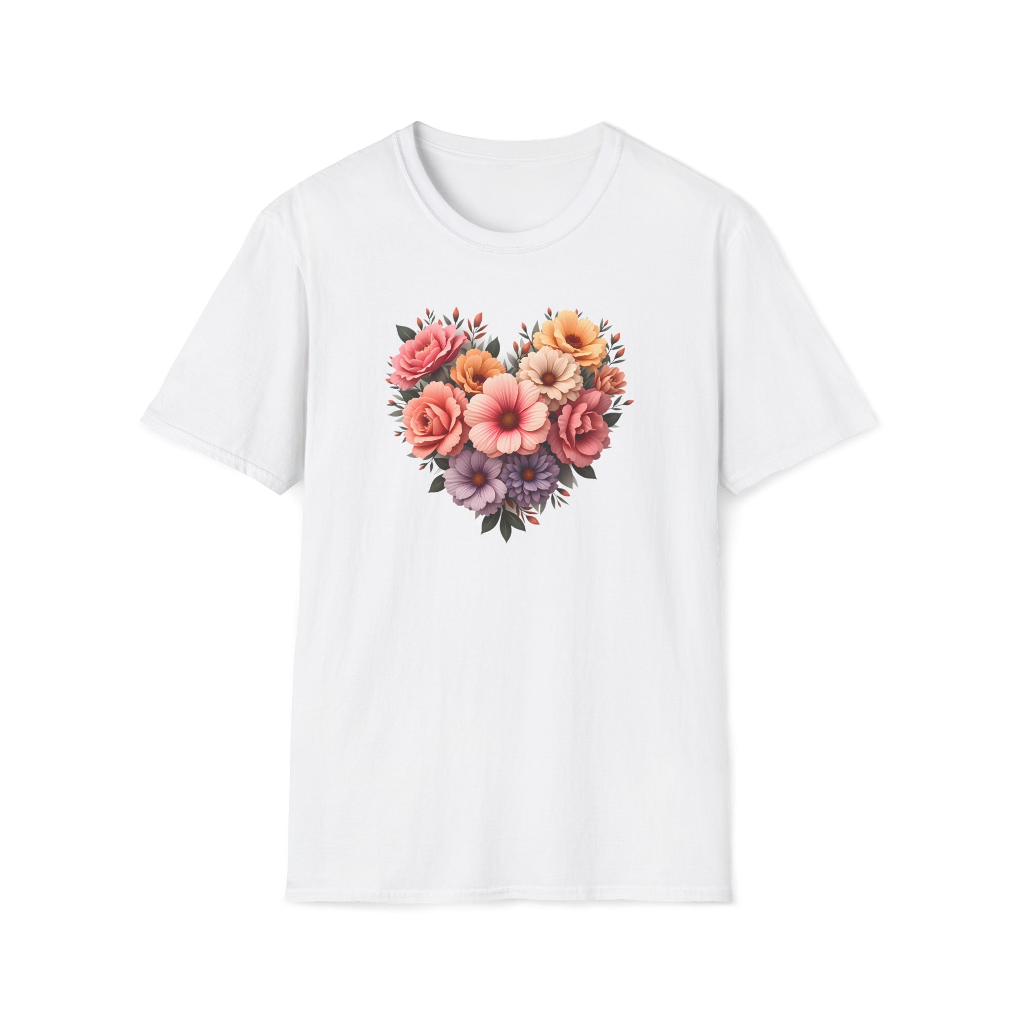Blooming Boho Heart T-Shirt