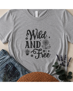 Wild and Free Boho Graphic T-Shirt