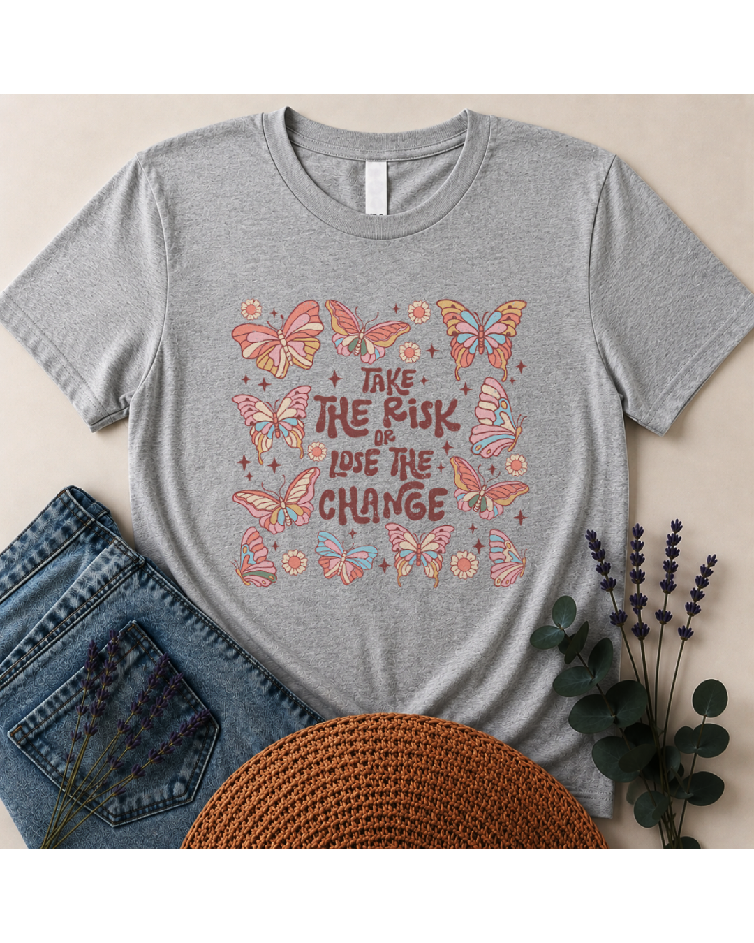 "Take The Risk Or Lose The Chance" T-Shirt