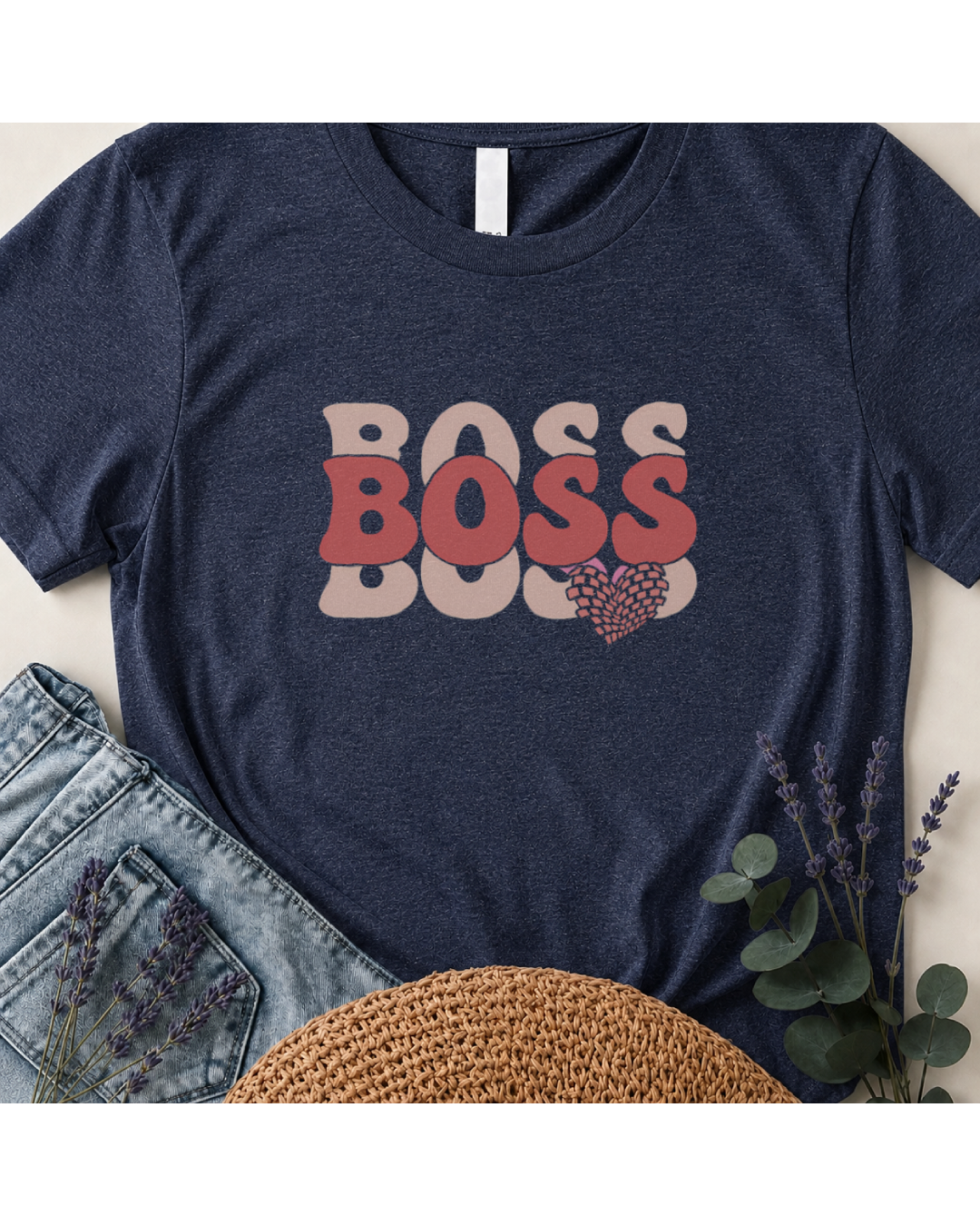 BOSS Retro Boho Graphic T-Shirt