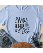 Wild and Free Boho Graphic T-Shirt