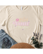 Not Your Babe Retro Graphic T-Shirt