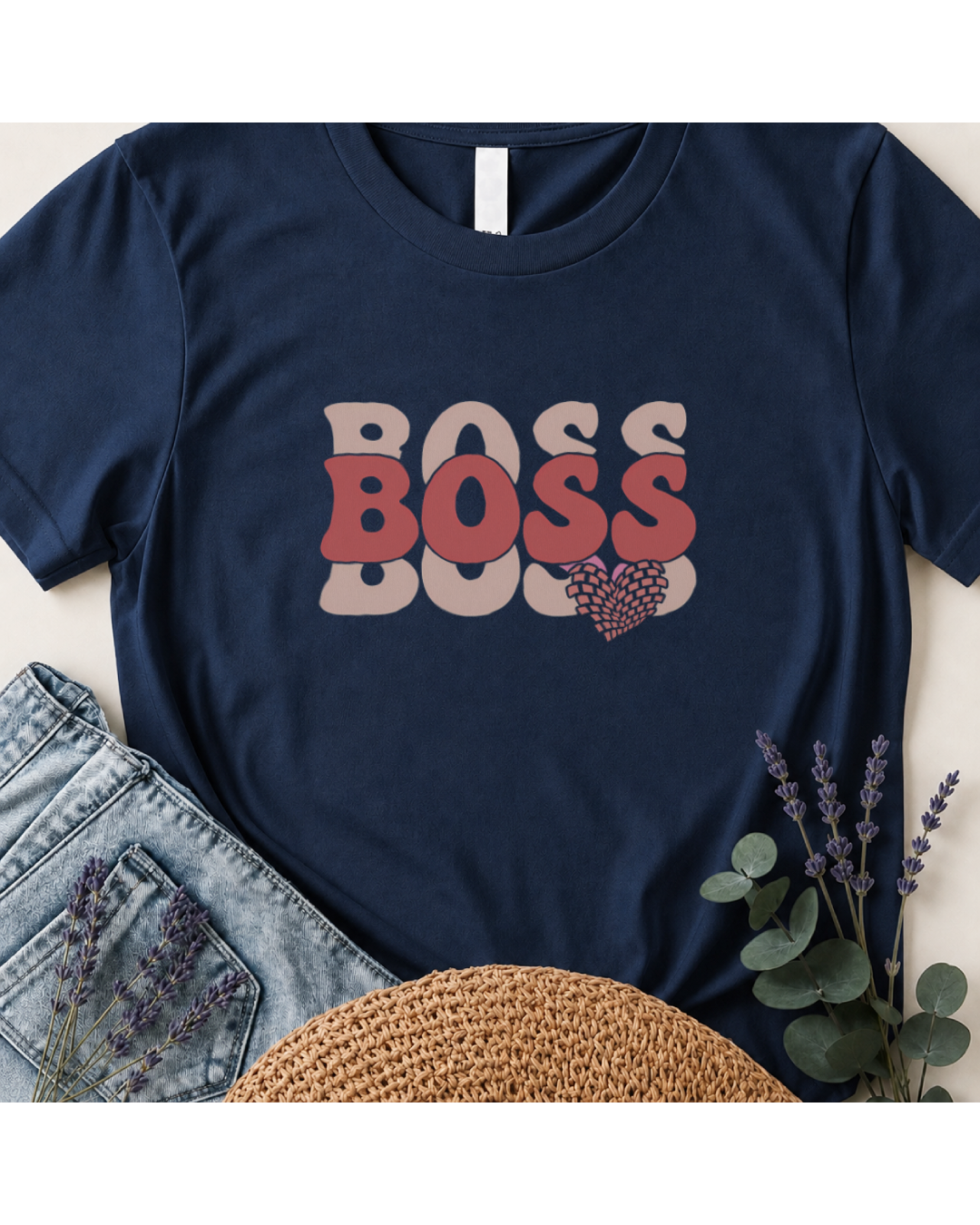 BOSS Retro Boho Graphic T-Shirt