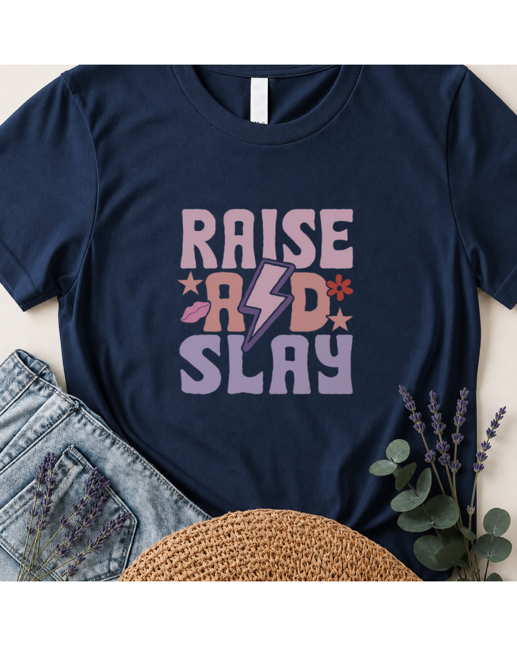 Raise and Slay Retro Boho T-Shirt