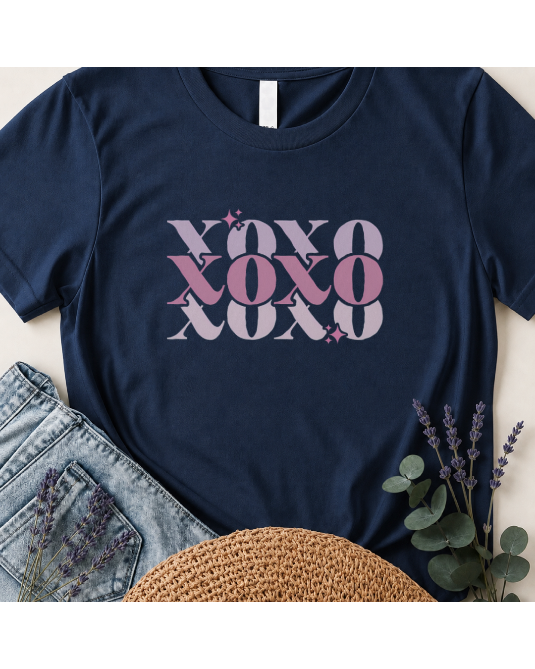 XOXO Retro Graphic T-Shirt