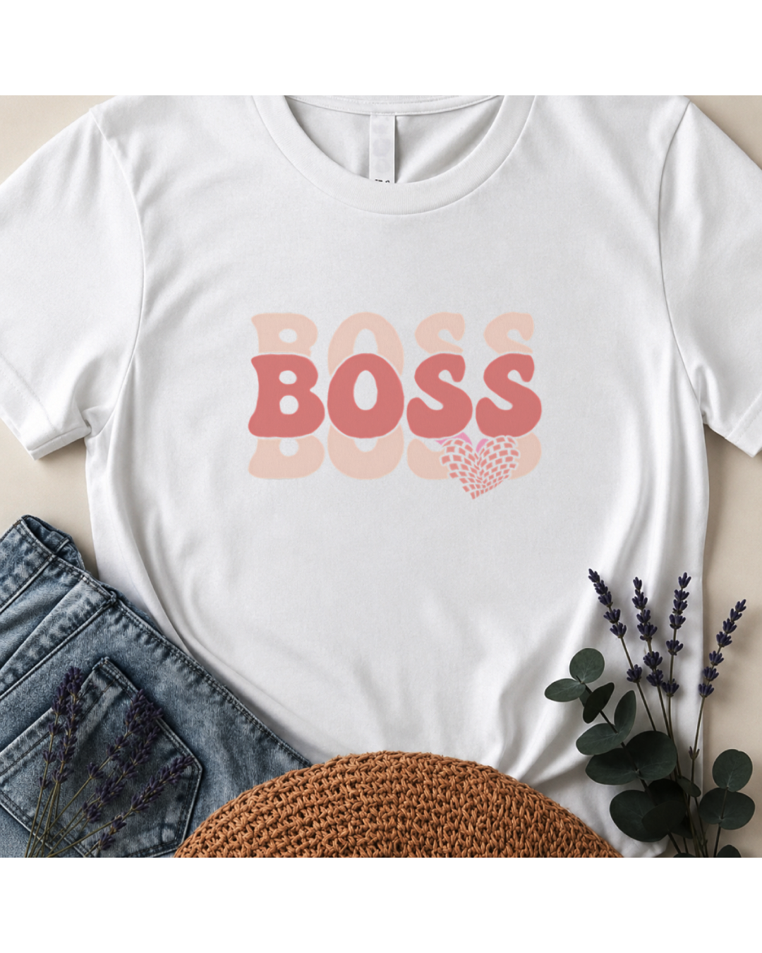 BOSS Retro Boho Graphic T-Shirt